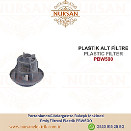 Portabianco&Velargastro Bulaşık Makinesi  Emiş Filtresi Plastik PBW500