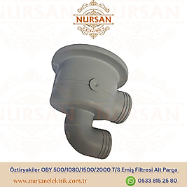 Öztiryakiler OBY 500/1080/1500/2000 T/S Emiş Filtresi Alt Parça