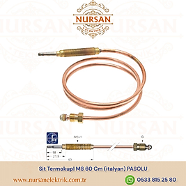 Sit Termokupl M8 60 Cm (İtalyan) PASOLU