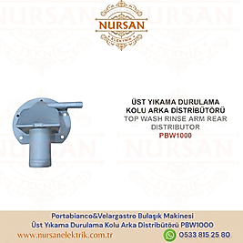 Portabianco&Velargastro Bulaşık Makinesi  Üst Yıkama Durulama Kolu Arka Distribütörü PBW1000