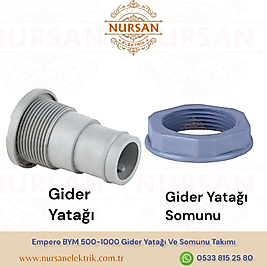 Empero BYM 500-1000 Gider Yatağı Ve Somunu Takımı