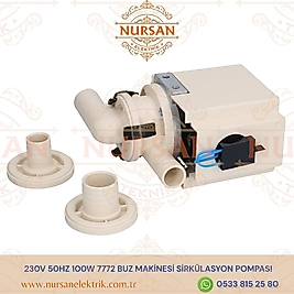 230V 50HZ 100W 7772 BUZ MAKİNESİ SİRKÜLASYON POMPASI