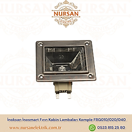 İnoksan İnosmart Fırın Kabin Lambaları Komple FBG010/020/040