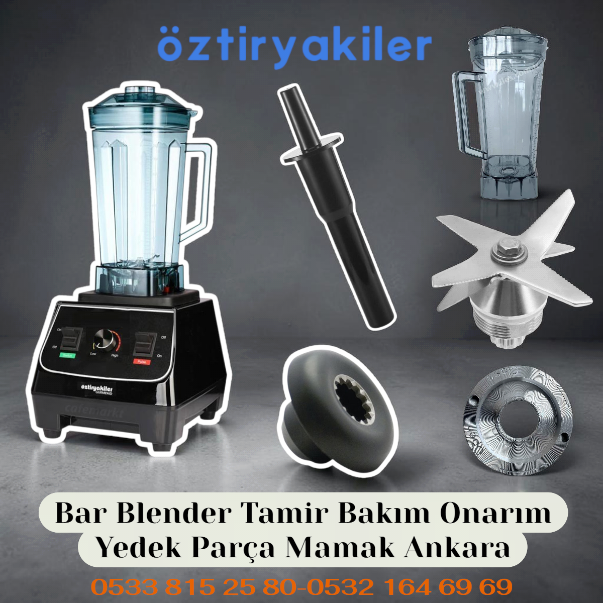 Öztiryakiler Bar Blender Servisi Ankara
