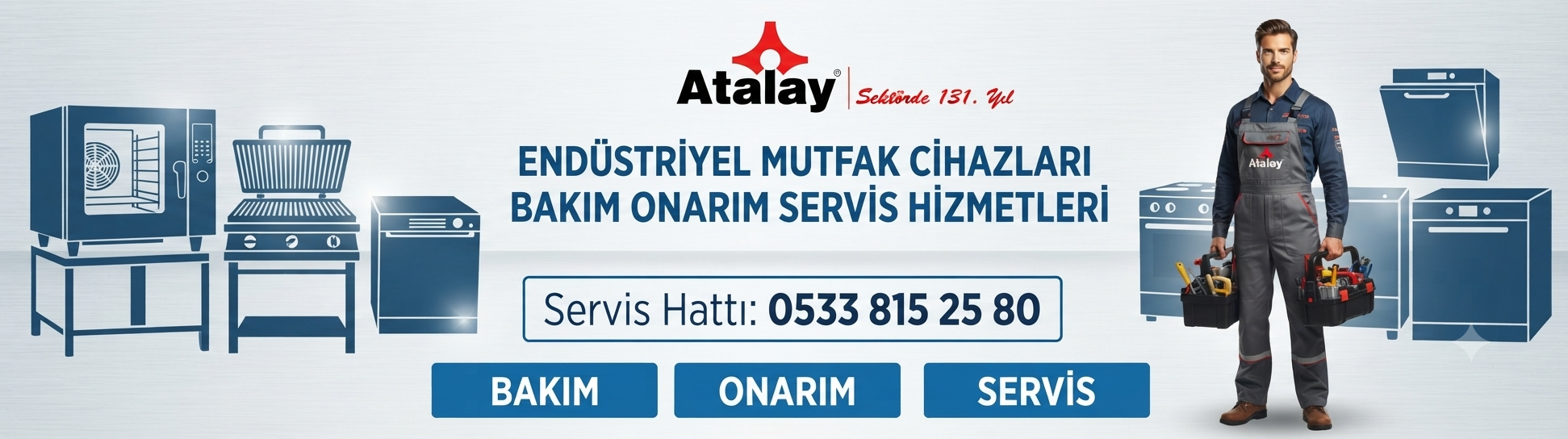 Atalay Endüstriyel Mutfak Fritöz Servisi Ankara Etimesgut