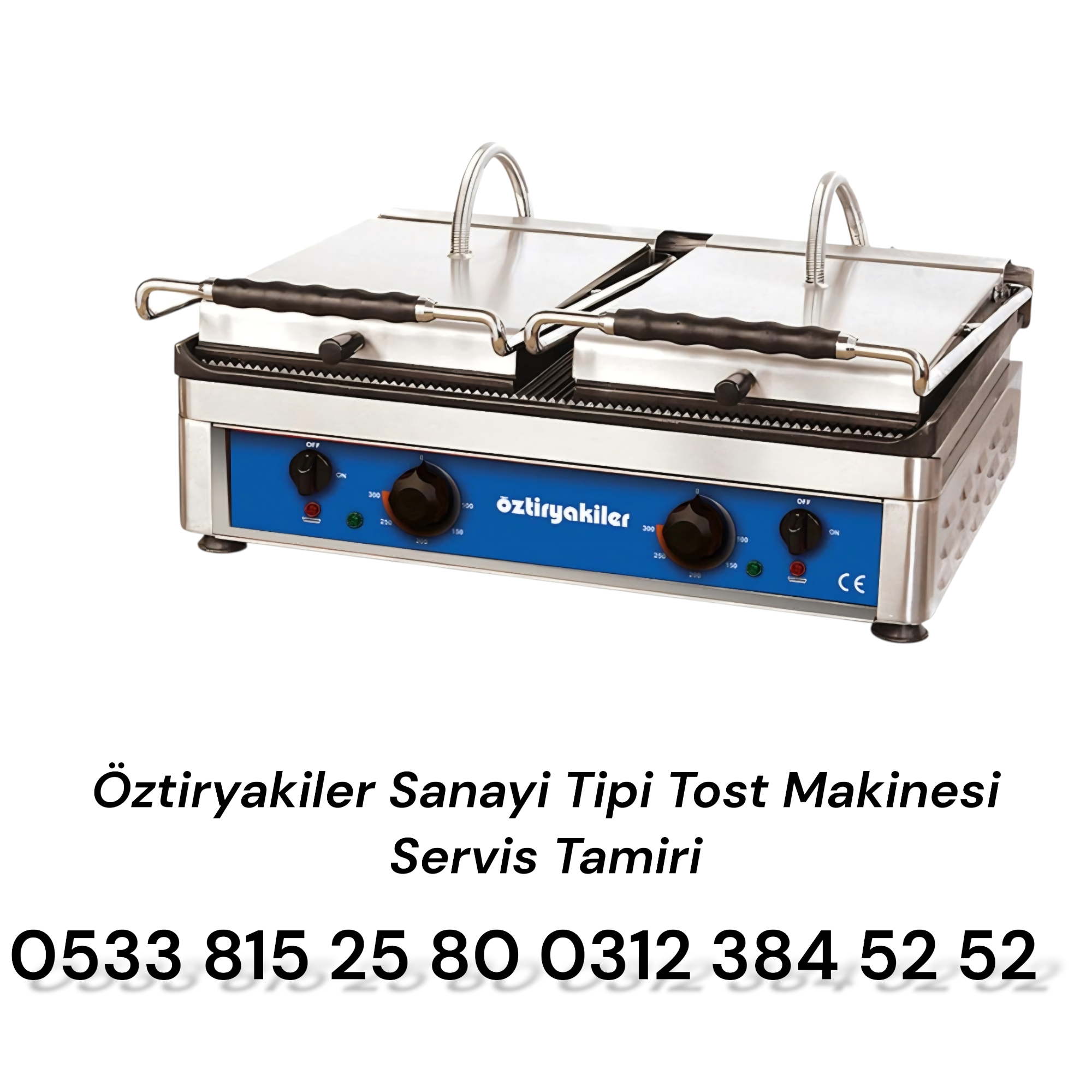 Öztiryakiler sanayi tipi tost makinesi servisi ankara öztiryakiler servisi ankara