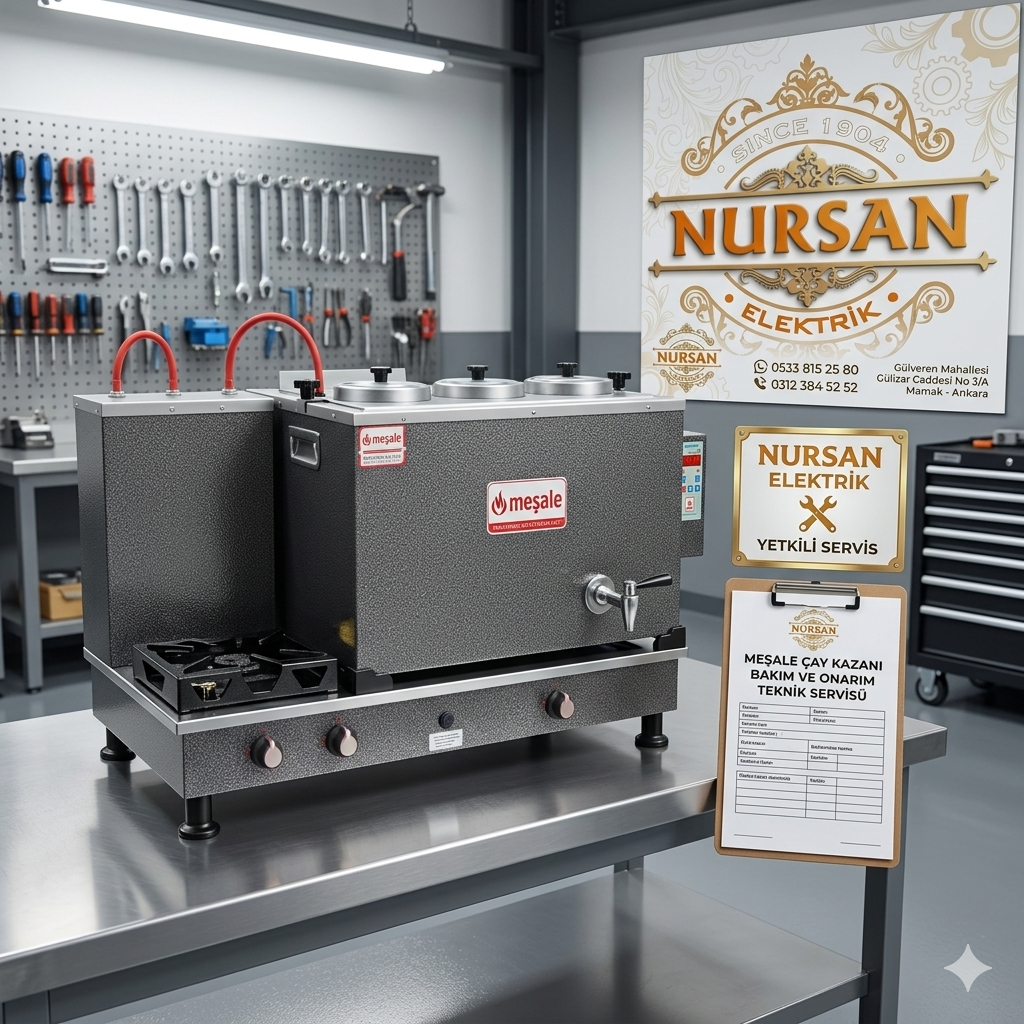 Meşale Çay Kazani Servisi Ankara 0312 384 52 52