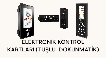 Elektronik Kontrol Kartları (Tuşlu-Dokunmatik)