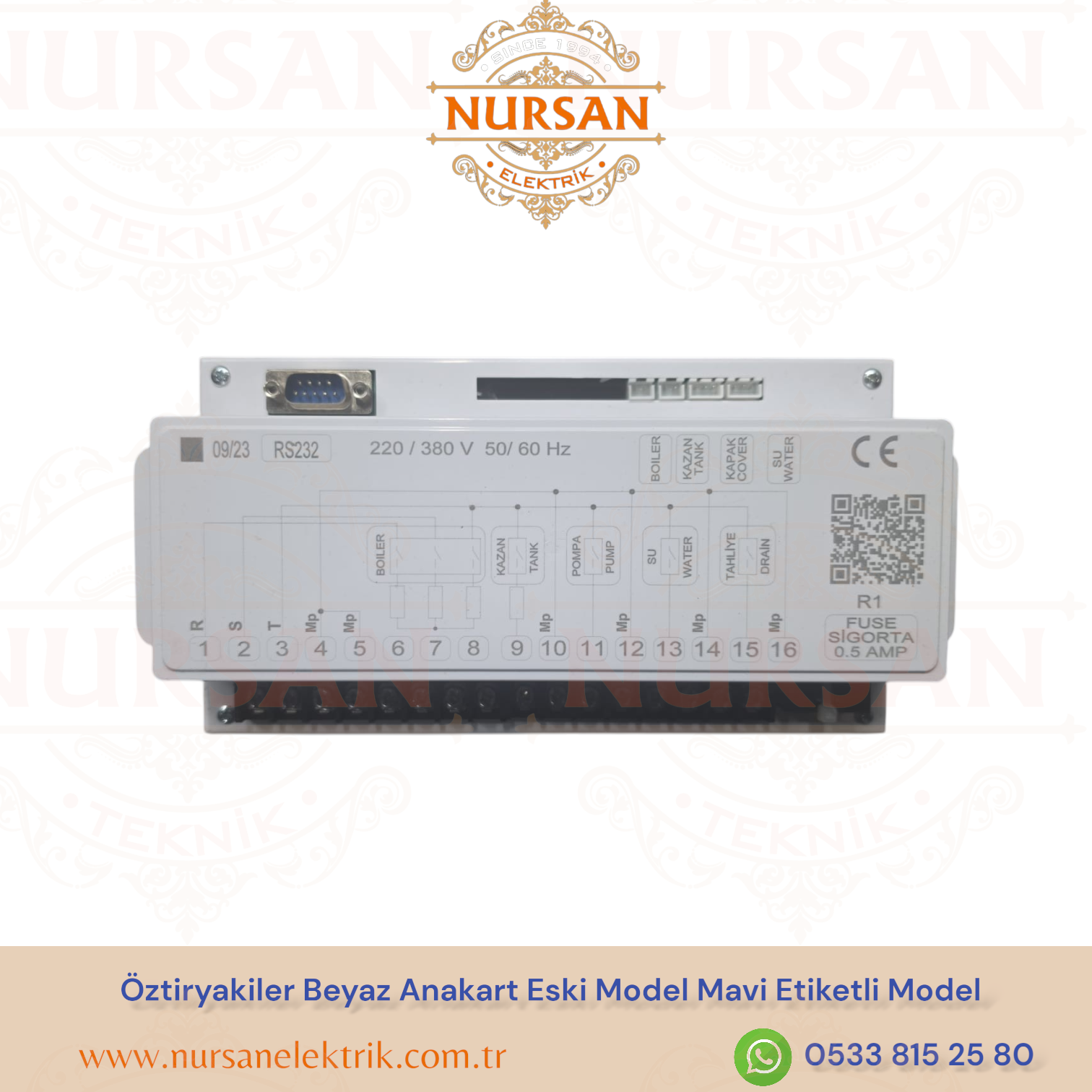 Öztiryakiler BYM ELEKTRONIK GUC DEVRESI (DIJITAL) (YENI) Anakart